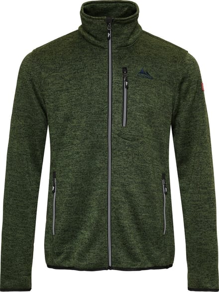 Nordberg Benjamin Fleece Vest - Heren - Groen melange - Maat XL
