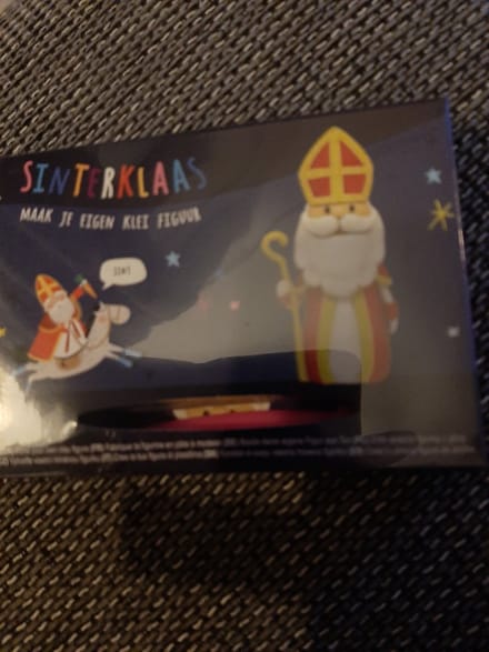 Sinterklaas - Maak je eigen klei figuur - Amerigo