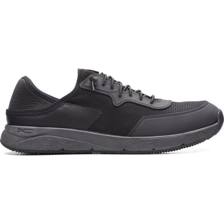 Clarks - Maat 40 - Davis Low Heren Sneakers - Black Combi