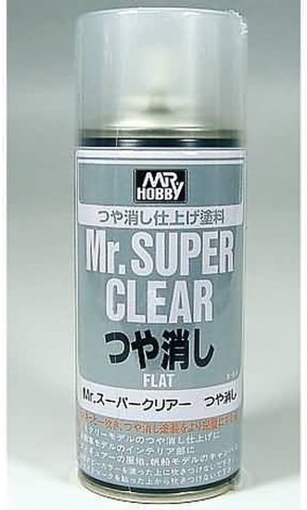 Mr. Hobby Hobbyverf - Clear B-514 - Vernis - Mat - Spray - 170 ml Verf spuitbus - 170 ml