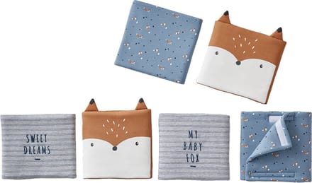 Vertbaudet Bedromder Baby Fox - ademend - 22x23 cm