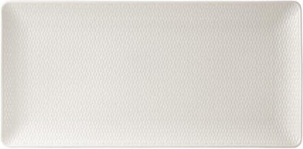 Wedgwood - Gio Serveerschaal rechthoekig - 32cm - Wit