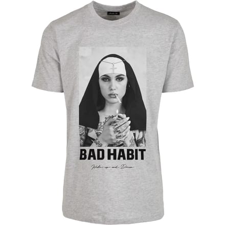 Mister Tee - Bad Habit Heren Tshirt - S - Grijs