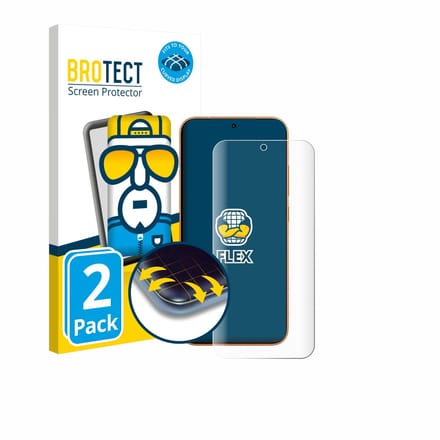 BROTECT - Screenprotector voor Honor Magic 8 Pro Lite - Folie Beschermfolie transparant volledig dekking - 2 Stuks