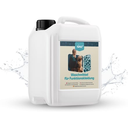 nimo® wasmiddel voor functionele kleding • reinigt betrouwbaar zonder geur- en kleurstoffen 2,5