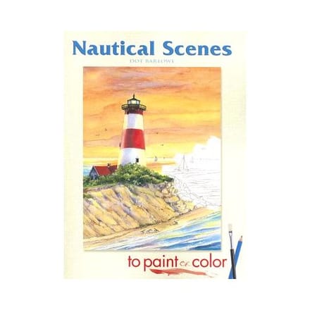 Nautical Scenes To Paint Or Color - Barlowe, Dot