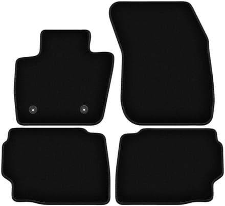BASIC zwarte veloursmatten voor: Ford Mondeo MK5 sedan, stationwagen (2015-)