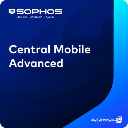 SOPHOS Central Mobile Advanced 1 Jaar 1 - 9 Gebruiker(s) Bedrijf