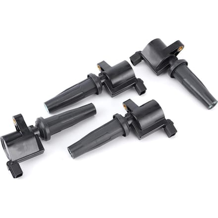 4 Stuks Bobine Vervangingsaccessoires Geschikt voor Ford C Max Escape Fusion DG522 black