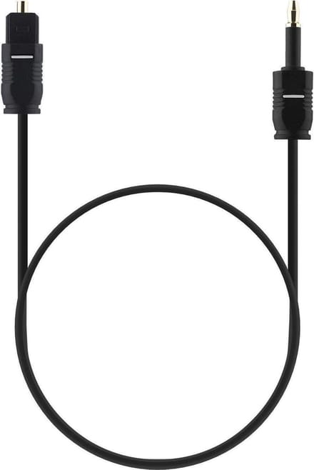 WiseGoods Premium Digitale Optische Mini Toslink Jack adapter 3.5 mm - Toslink Naar Mini Toslink Optical Audiokabel - 5m