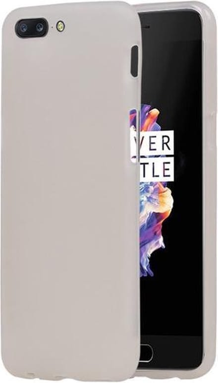 BestCases.nl OnePlus 5 TPU back case hoesje Wit