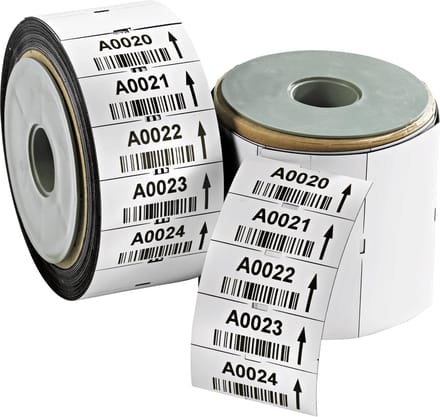 COROSTOC TT magnetische etiketten om zelf te bedrukken (300 st.: 100 x 50 mm / 15meter)