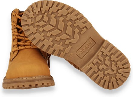 Wrangler Jongens Bottine Cassidy High Jr Chipmunk | Okergeel | Maat: 30
