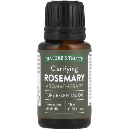 Nature's Truth, Pure Essential Oil, Clarifying Rosemary, 0.51 fl oz (15 ml)