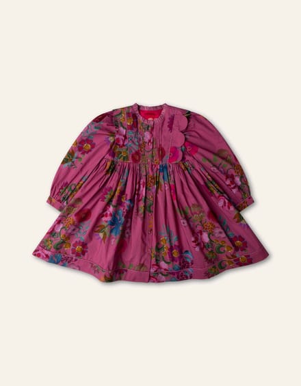 Oilily Douce Jurk- maat116/6yr Rood Violet
