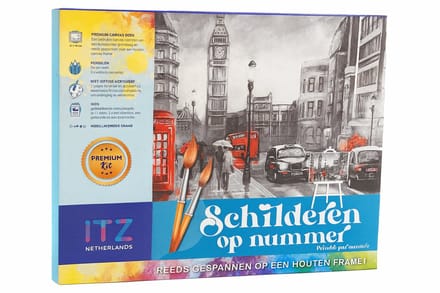 Itz Netherlands - Schilderen op Nummer - London in de Regen