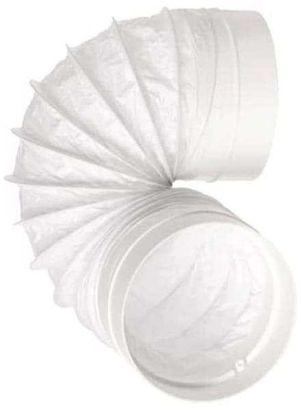 Flexibele Ventilatieslang Ø 125mm met Connector - PVC Ventilatiebuizen
