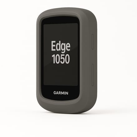 Siliconen Hoesje - Bumper case - Hoesje - Garmin Edge 1050 - Grijs
