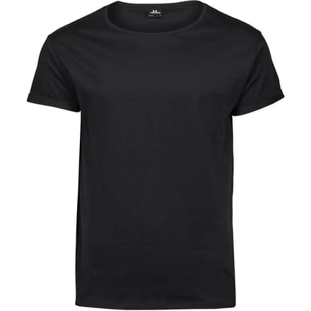 Tee Jays - Roll-Up T-shirt - Black maat M