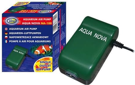 Aqua Nova - Beluchting - Luchtpomp aquarium - 130 L/H