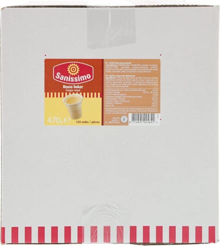 Sanissimo IJsbeker reuze - Doos 120 stuks