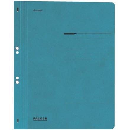 Falken ringhechtmap, A4, volledige kaft, 1 stuk, blauw