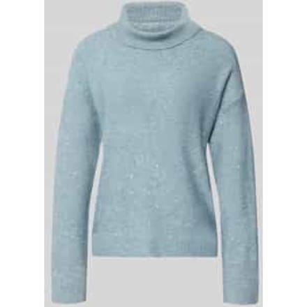 Oversized coltrui met pailletten, model 'ARIZONA LS SEQUINS'