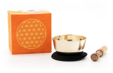 Klangschalen Set - Meditatie Kom - Ontspanning Geluid - Handgemaakt Nepal - M Medium - Niet Gespecificeerd