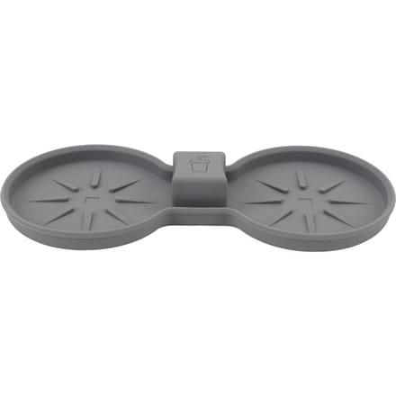 Middenconsole Bekerhouder Inzetmat Antislip Waterdicht Temperatuurbestendig Bekerhouder Pad Mat grijze kleur