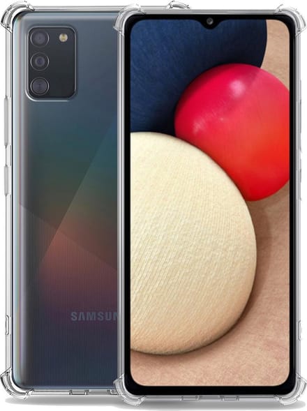 Hoesje geschikt voor Samsung Galaxy A02s - Back Cover Transparant Shockproof