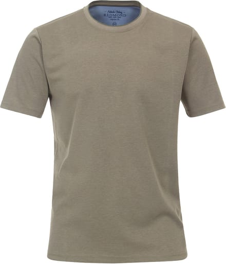 Redmond regular fit T-shirt - korte mouw O-hals - groen