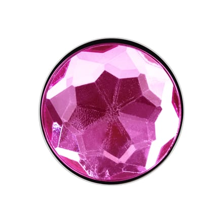 Rimba - Sofia - Metalen Buttplug Met Kristal - Roze