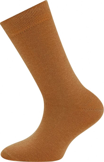 Ewers kindersokken WOL - GOTS Biologisch textiel - Cognac/bruin-35/38