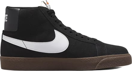 Nike SB Zoom Blazer Mid - Maat 42.5 - Schoenen Heren - Zwart / Wit