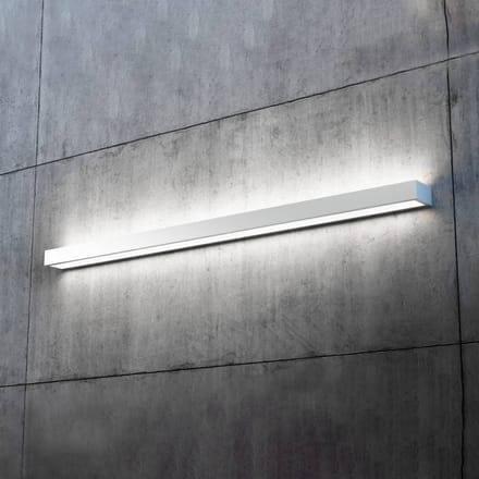 MCJ LED wandlamp Mera, breedte 120 cm, aluminium, 4.000K