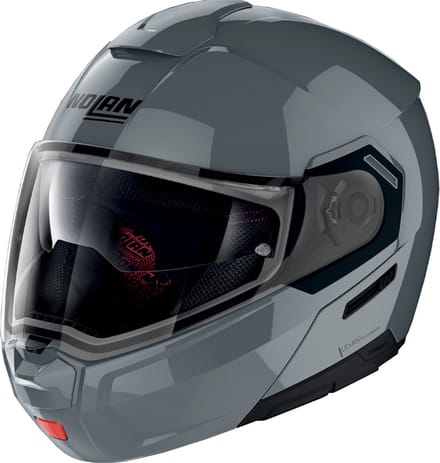 Nolan N90-3 Classic 8 Slate Grijs ECE 22.06 Systeemhelm - Maat S - Helm