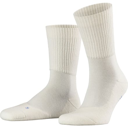 FALKE Walkie Light eenkleurig wol functioneel materiaal sokken unisex wit - maat 46-48