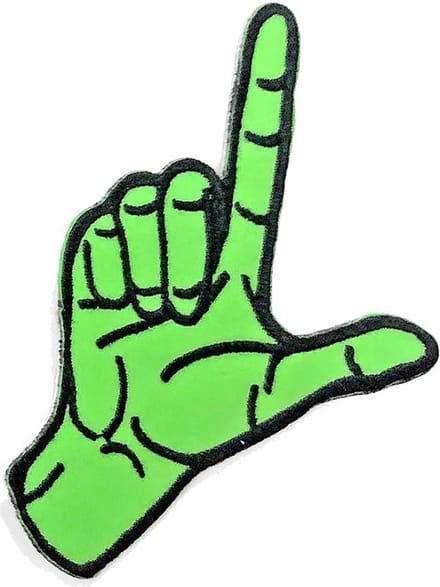 Yungblud - Finger Point Patch - Groen
