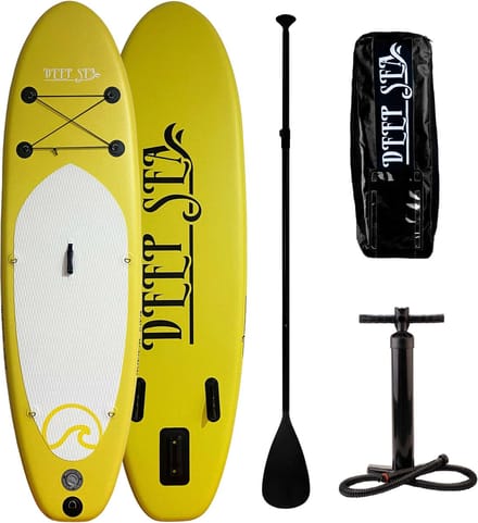 Deep Sea SUP Board Set Standard 275cm, Geel