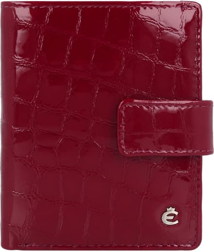 Esquire Nizza Portemonnee RFID-bescherming Leer 9.5 cm - Dames - Staand formaat - rot