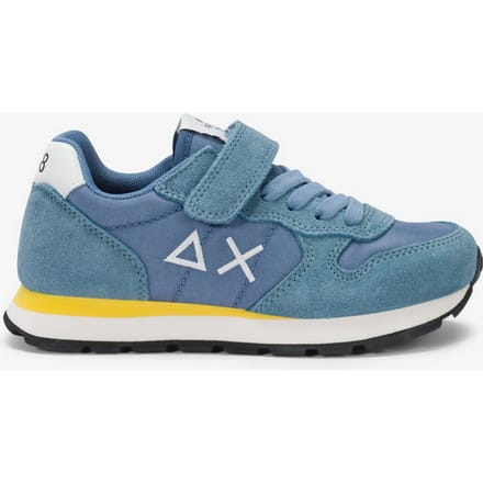 Sun68 Boys Tom Solid Sneakers - Jongens - Blauw - Maat 34