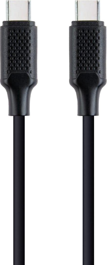 USB-C naar USB-C kabel - USB2.0 - tot 60W / zwart - 1,5 meter