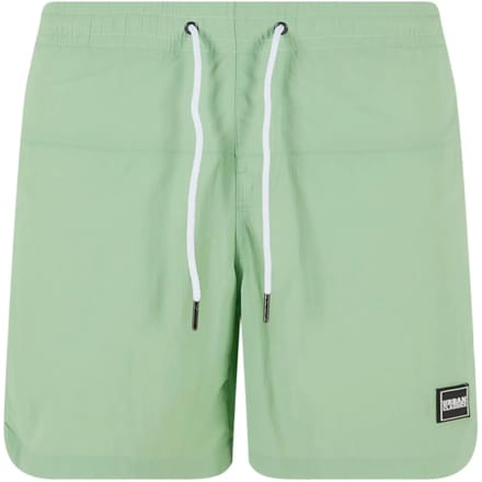 Urban Classics - Block Zwemshorts - M - Groen