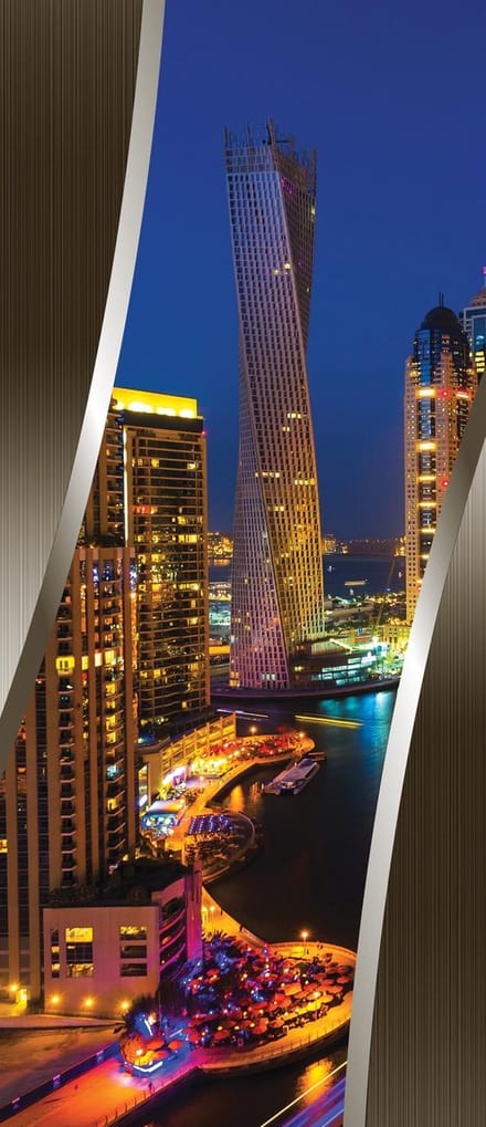 View Dubai City Skyline Photo Wallcovering