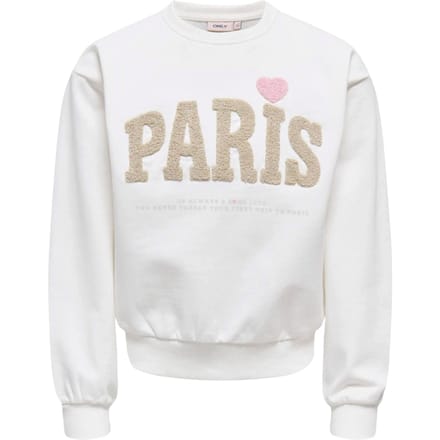ONLY - KOGNAOMIE LS BOXY O-NECK PRINTED SWT Dames Trui