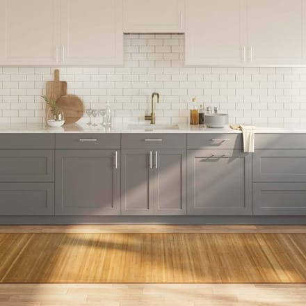 vidaXL - Vloerkleed - rechthoekig - 100x300 - cm - bamboe - naturel