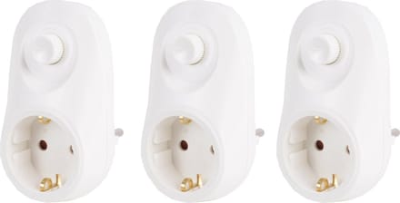 Benson Stekker dimmer - Multipak van 3x stuks - max. 280 Watt