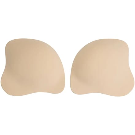 Bye Bra Push-Up Cups, Plakbeha, Lichtgewicht, Herbruikbaar tot 25 keer, Zonder stiksels & Naadloos, Zwart en Beige (VK, Cup & Band, A, Beige)