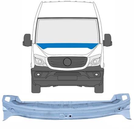 Reparatie paneel paravan voor Mercedes Sprinter 2006-2018