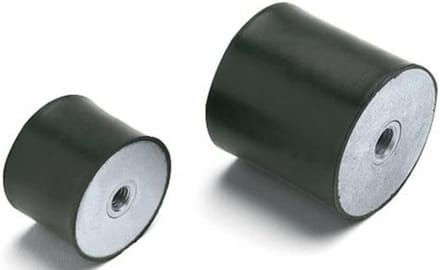 Universele Trillingsdemper Rubber Blok Vrouwelijk x Vrouwelijk M10
